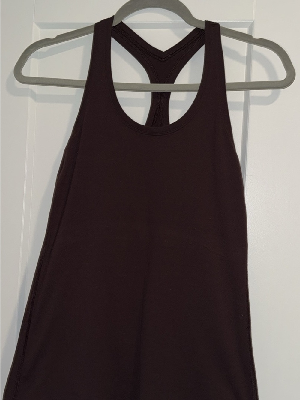 lululemon athletica Women's Racerback Tank - Dark Brown
